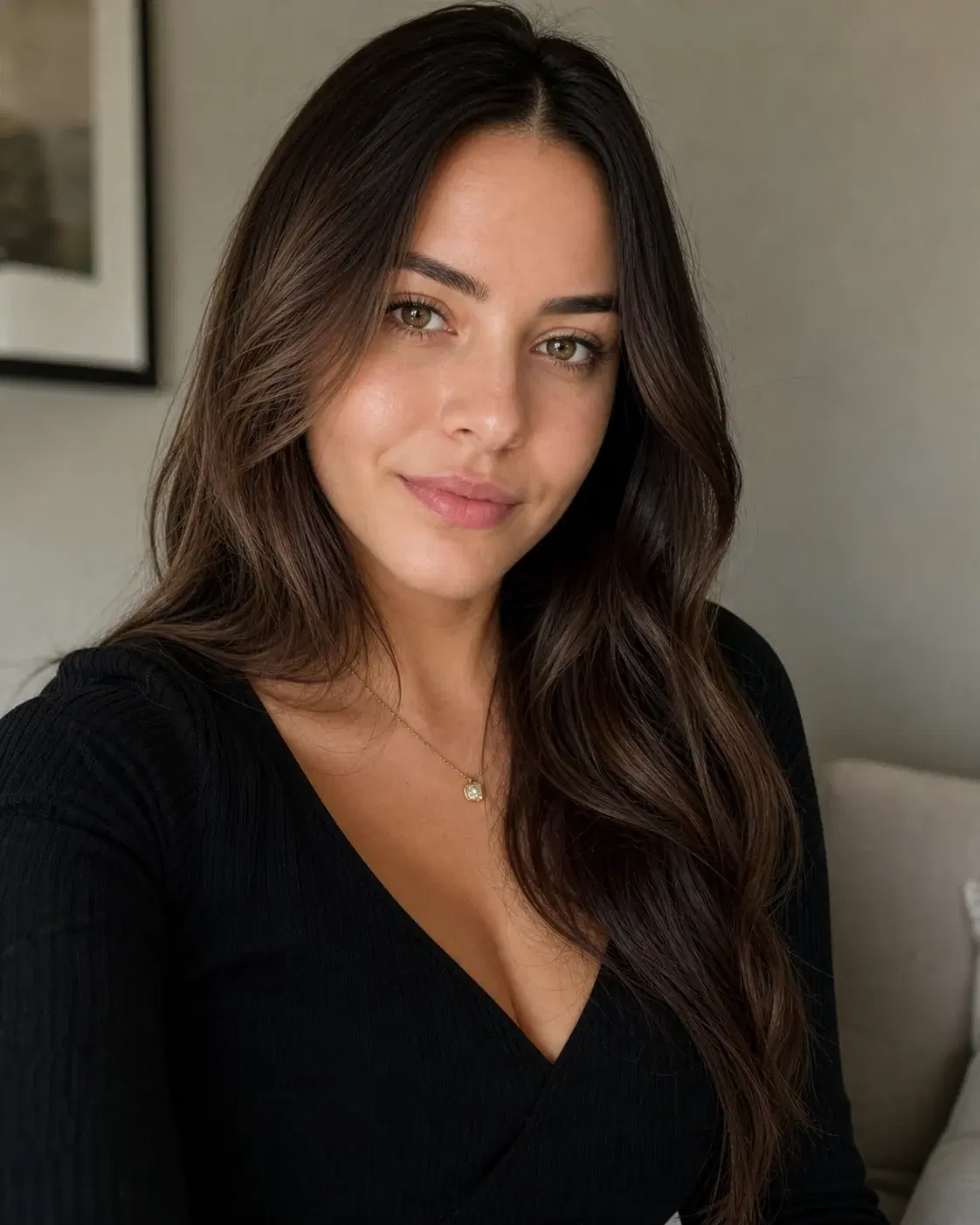 Perfil social depois com IA